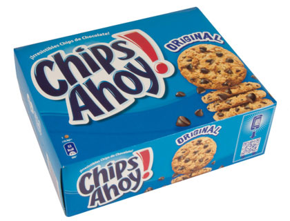 Galleta Chips Ahoy. Paquete de 300g.